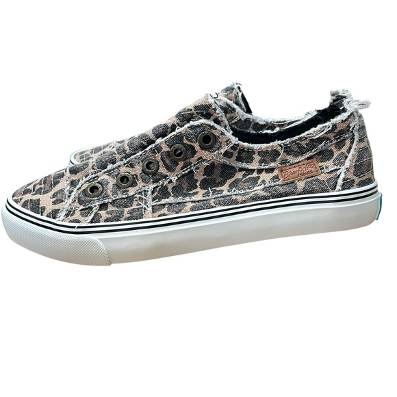 Blowfish Women’s Natural City Kitty Canvas Sneakers - Size 6 - Picture 1 of 7